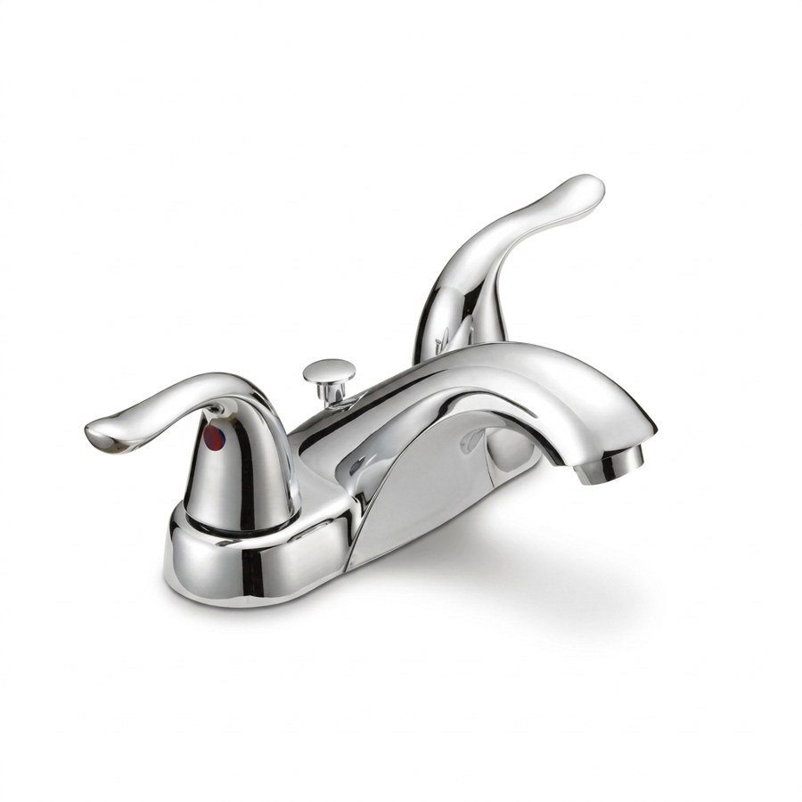 Basin Mixer โ Brushed nickel lever handle