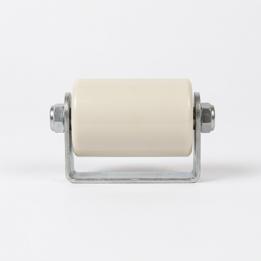Single Sliding Gate Roller Guide With Bracket โ 4"