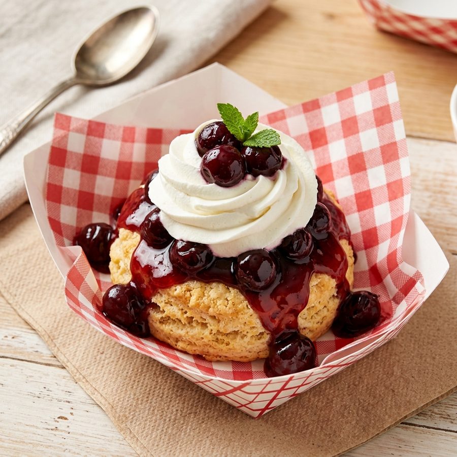 KFC Cherry Dessert Biscuit