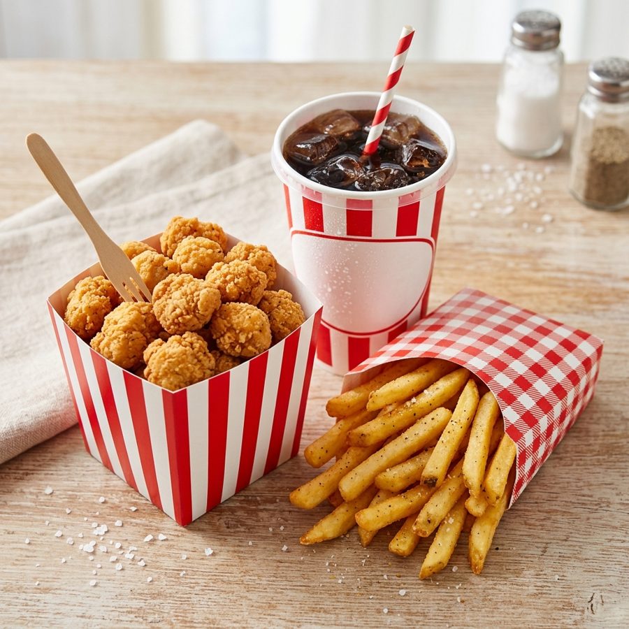 KFC Popcorn Chicken Combo