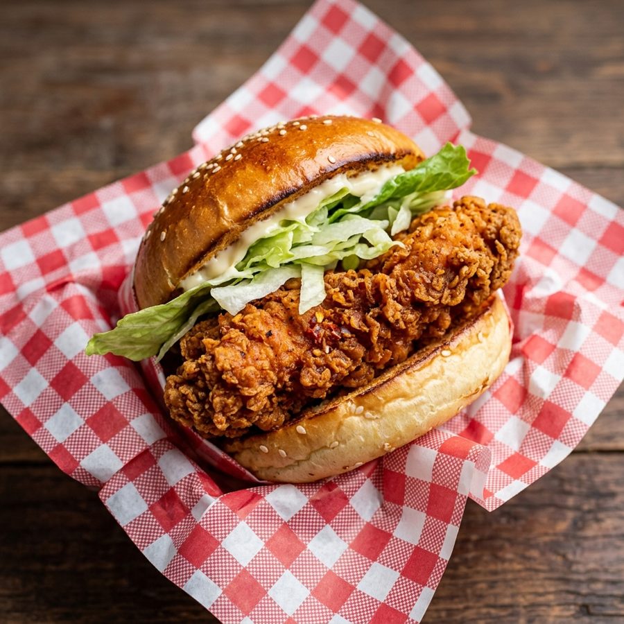 KFC Spicy Zinger Sandwich Only
