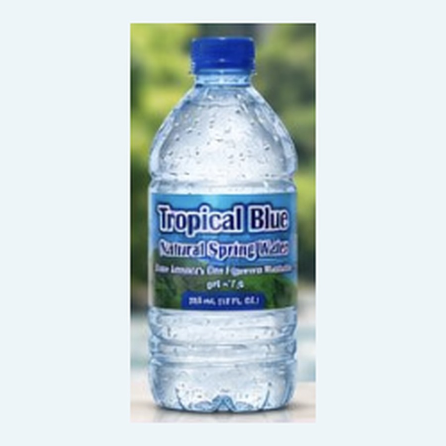 Tropical Blue Spring Water 355ml โ Case of 24